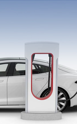 Charging power source for electric vehicles